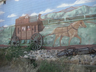 Stagecoach Mural.